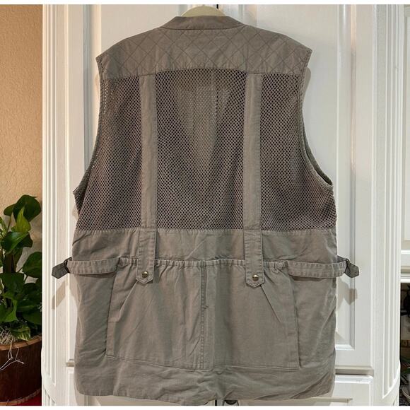 Vintage Domke Photogs Green Canvas Photography Safari Utility Vest Large EUC - Picture 2 of 10